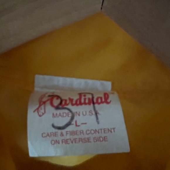 Vintage Yellow Safety Patrol Jacket - Picture 2 of 4